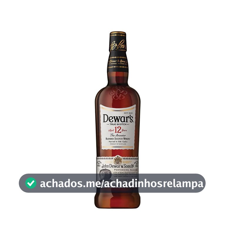 Whisky Dewars 12 anos 750ml