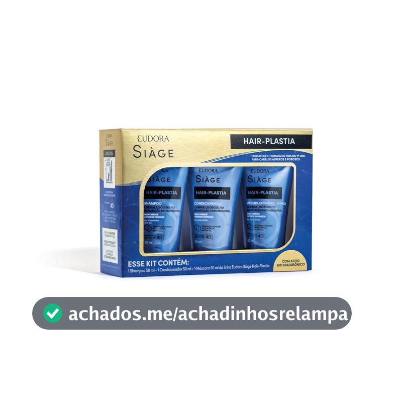 KIT SIAGE HAIR PLASTIA MINI
