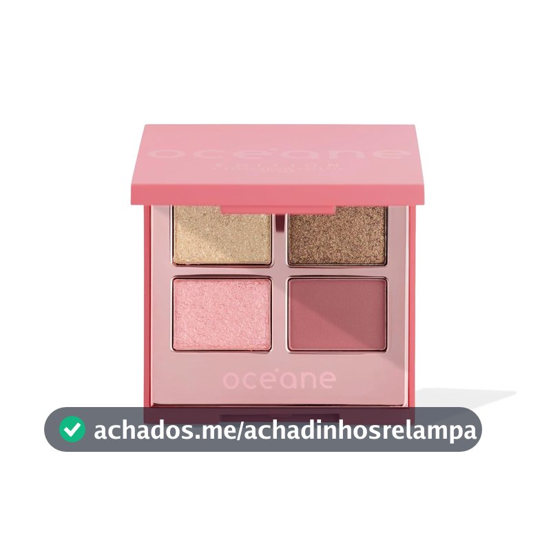 Océane-Paleta de Sombras - 4 Eyeshadow Glossy Océane Edition 4,5g