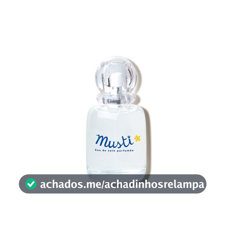 Musti Perfume Suave Mustela Bebê, Perfume Infantil, 97% de ingredientes de origem natural, 50ml, Mustela Bebê, 50 Ml