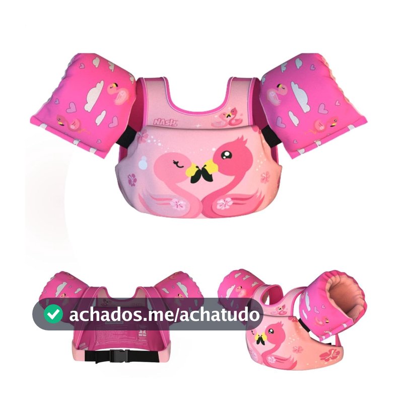 Nash Boia Infantil com Colete Salva Vidas