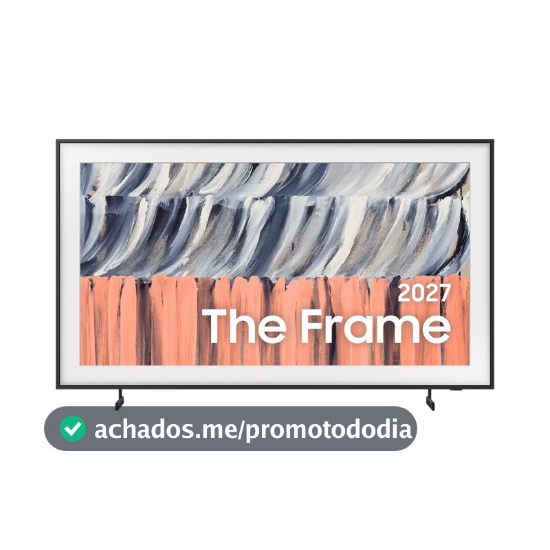 Samsung Vision AI TV 55" The Frame 4K LS03H 26/2027, Tela Matte antirreflexo, Suporte de parede incluso, Dolby Atmos