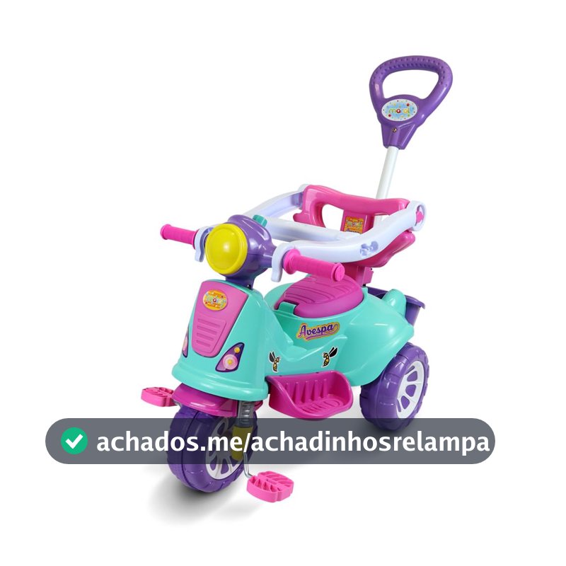 TRICICLO AVESPA MARAL PINK
