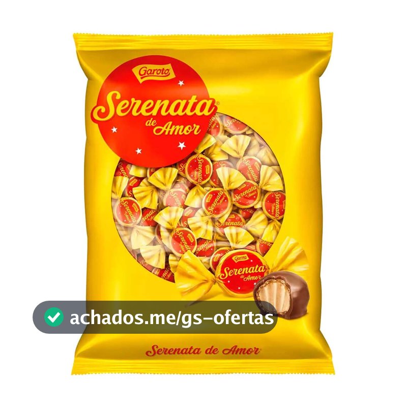 Bombom GAROTO Serenata de Amor 825g