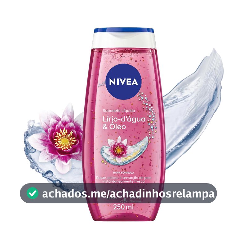 NIVEA Sabonete Líquido Waterlily & Oil 250ml