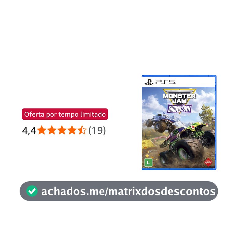 Monster Jam Showdown - PlayStation 5