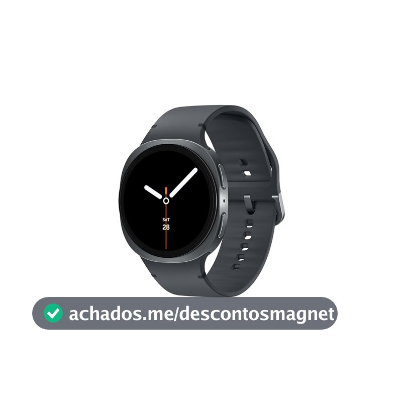 Samsung Galaxy Watch8 Smartwatch 40mm BT, Galaxy AI - Grafite