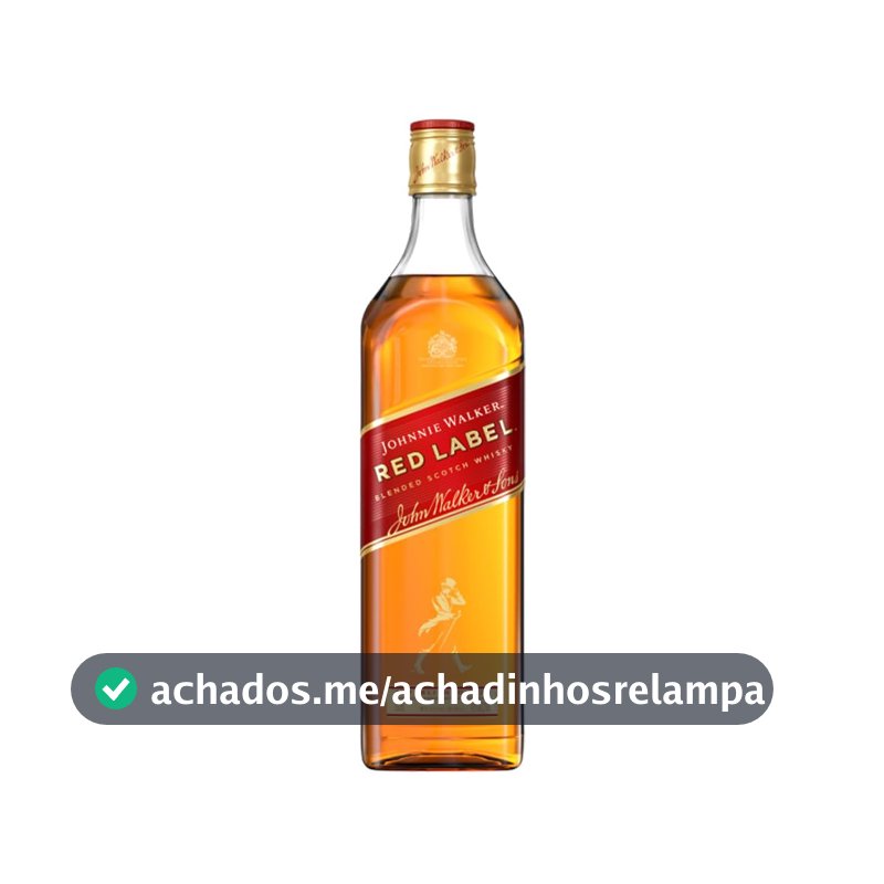 Whisky Johnnie Walker Red Label 750ml
