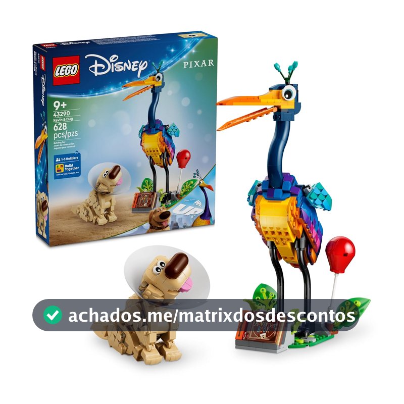 LEGO Disney Pixar Kevin e Dug 43290 (628 Peças)