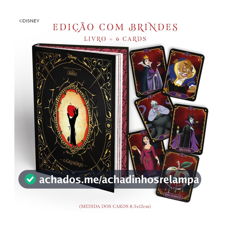 O Grimório dos Vilões da Disney: Edição de Luxo Limitada