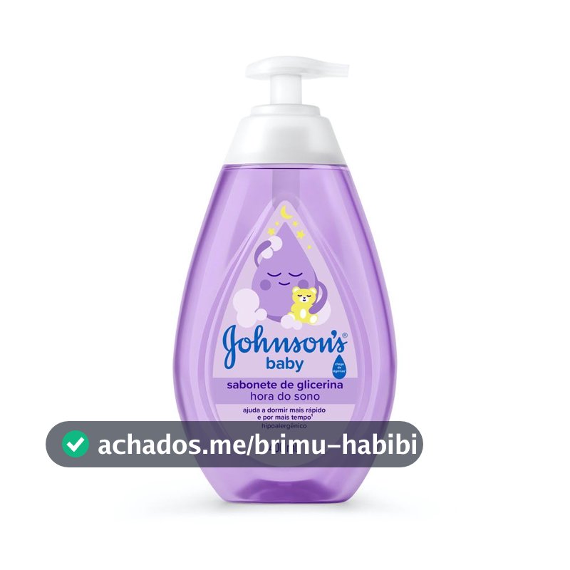 Sabonete Líquido Johnson's Baby Hora do Sono, Lavanda, 400ml