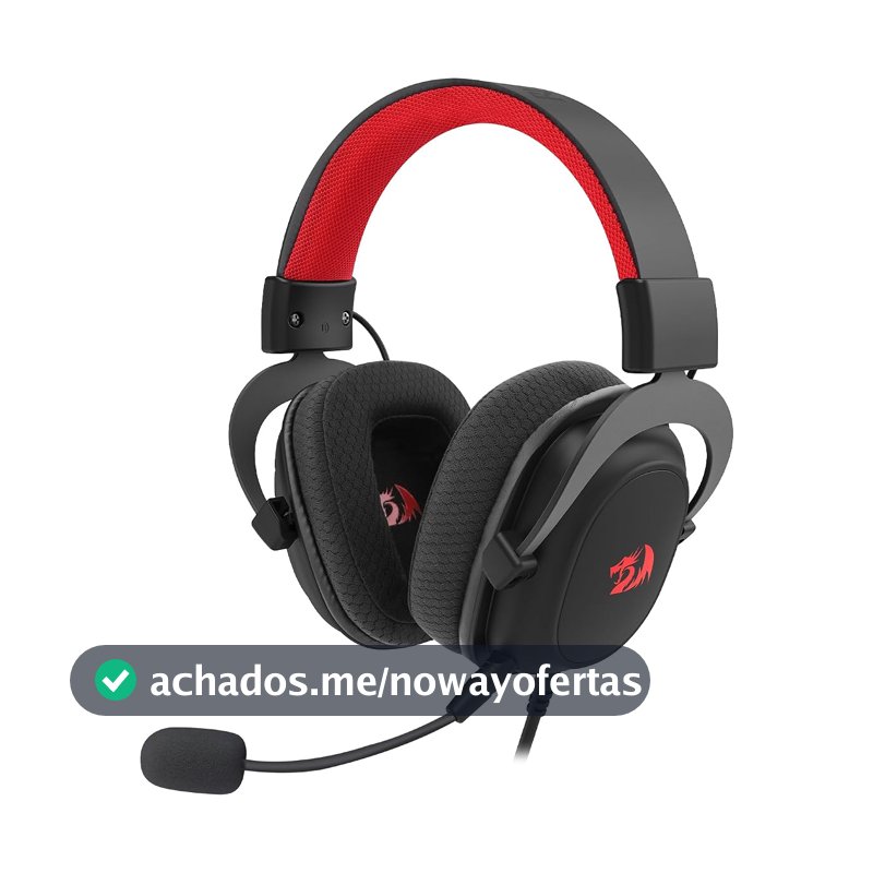 Headset Gamer Redragon Zeus Lite Preto P3 H510-LT