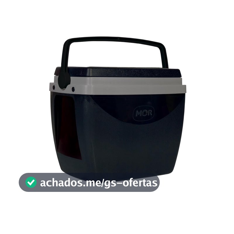 Mor - Caixa Térmica 18 Litros Preta