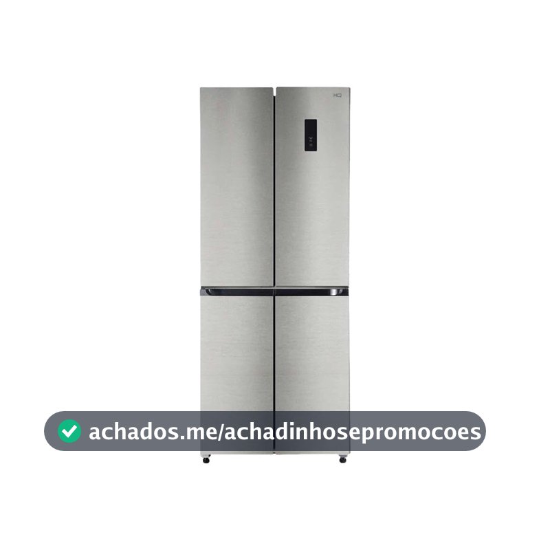 Geladeira Refrigerador HQ Frost Free Inverter Multidoor 426 Litros Inox HQ-426MDFF (220V)
