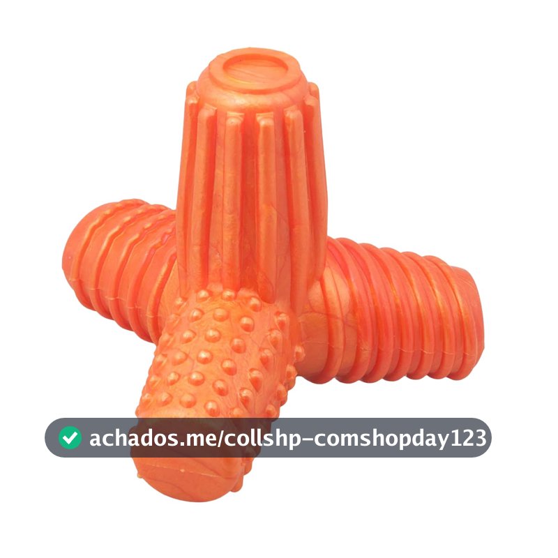 Mordedor para Cães Pet Games 4 Dogs Soft, Laranja, Tamanho PP