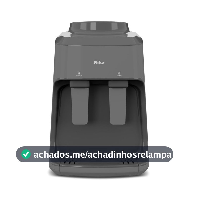 Bebedouro Água Natural e Gelada Bivolt PBE10C BIV Philco