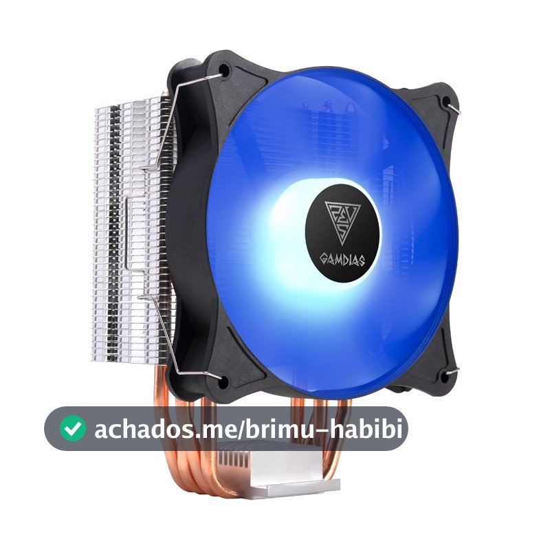 COOLER GAMDIAS BOREAS E1-410 LED AZUL