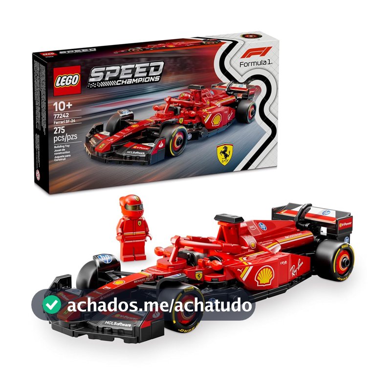 LEGO Speed Champions Carro de Corrida Ferrari SF-24 F1® 77242