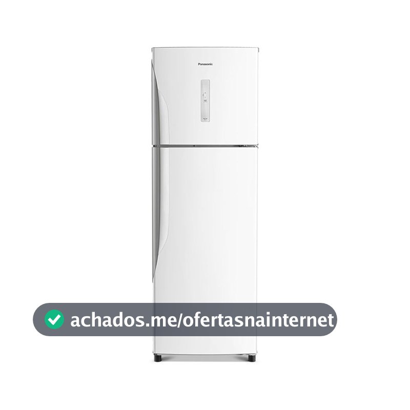Geladeira Panasonic A+++ Frost Free 387l Branco Nr-bt41pd1wa 127v