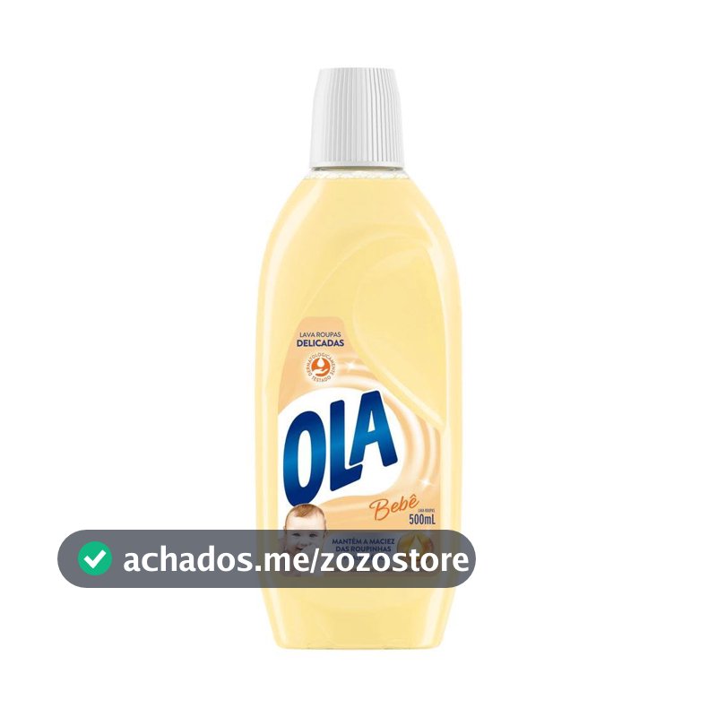 Sabão Líquido Ola Bebê para Roupas Finas e Delicadas 1l
