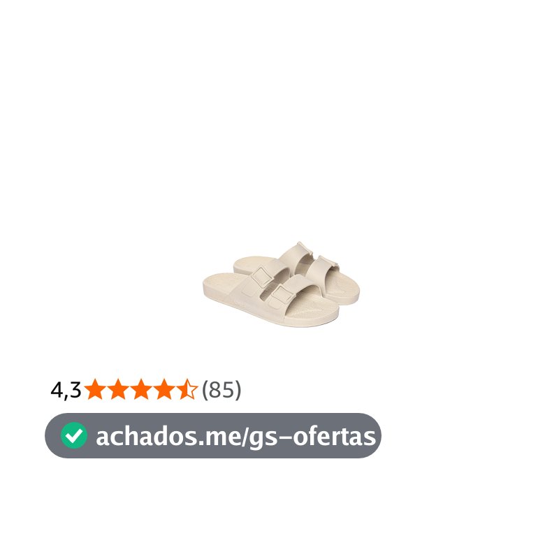 LINUS - Sandália Unissex - Sandálias Slip On, Confortável e Resistente, Vegano