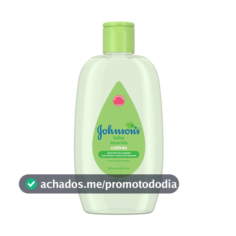 Colônia Refrescante Johnson's Baby, Lavanda, 400ml