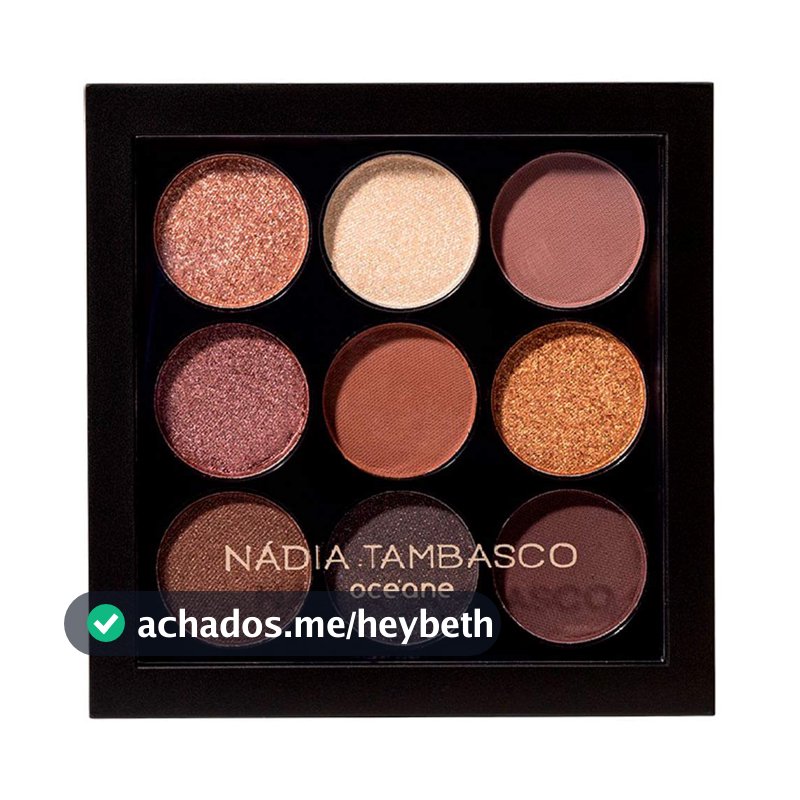 Océane Paleta de Sombras Nádia Tambasco By Océane - To Go Basic 7,2g