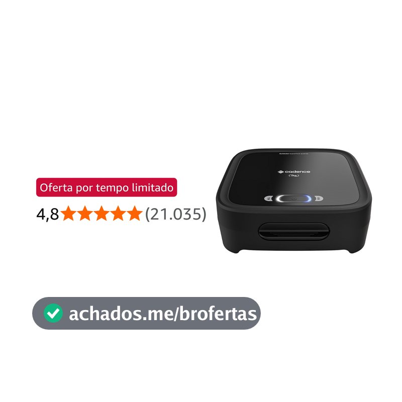 Sanduicheira Elétrica Cadence Click - 127V