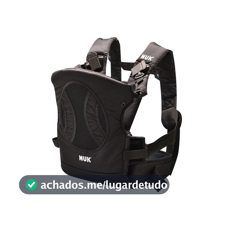 NUK Baby Carrier Supreme Comfort 4 Em 1 - Preto