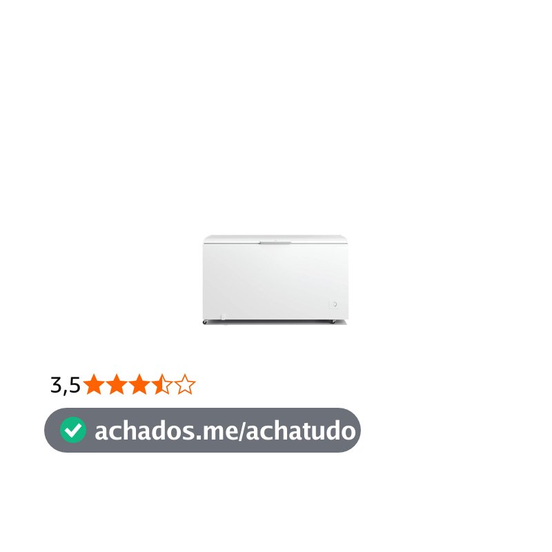 Freezer Electrolux Horizontal 513L Inverter (HI550T) Branco Bivolt