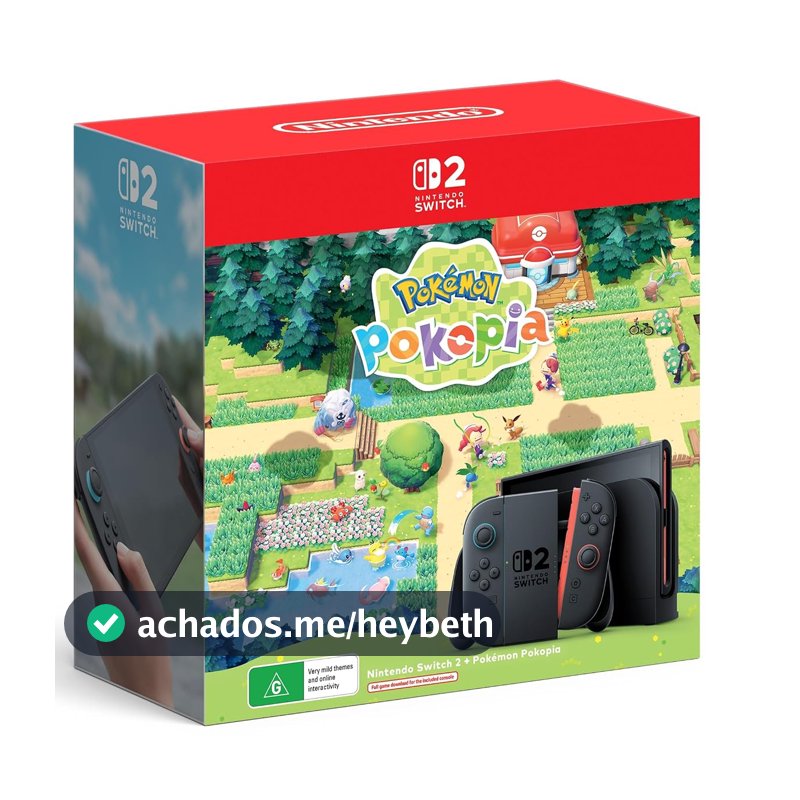 Nintendo Switch 2 Console + Pokémon Pokopia Bundle