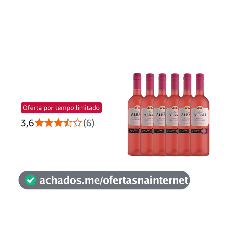 Vinho Albali Jovem Rose 750ml