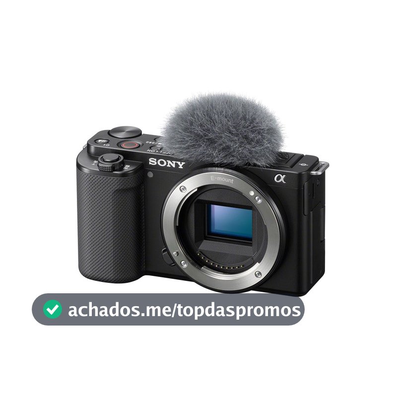 Câmera Sony ZV-E10 Mirrorless 4K (Corpo)