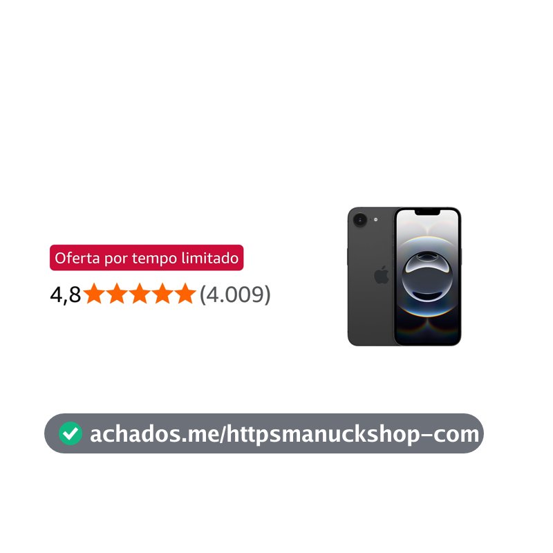 Apple iPhone 16e de 128 GB — Preto