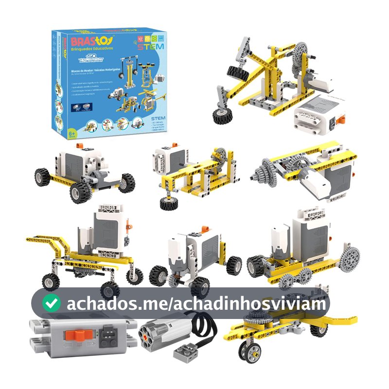 Brastoy Blocos De Construção Conjunto De Aprendizagem Brinquedos STEM Infantil (180 Peças)