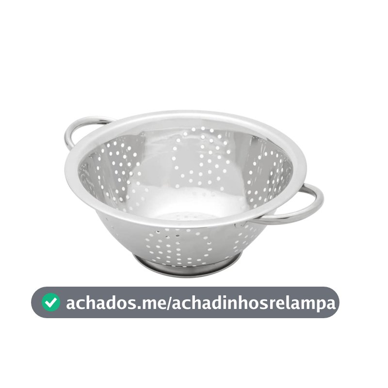 LYOR - Escorredor de Massas de Aço Inox Prime 24cm
