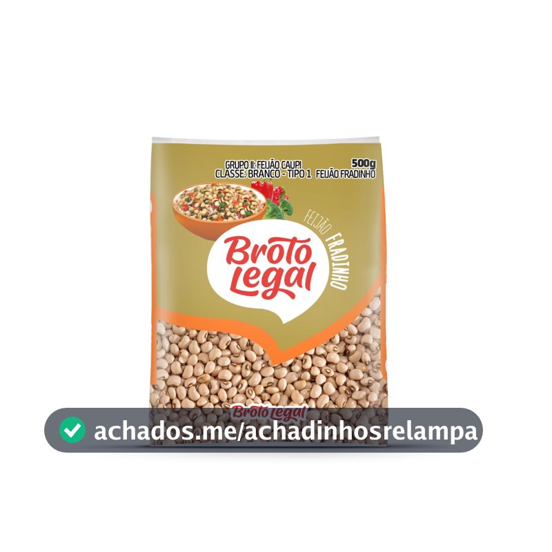 Feijão Fradinho Broto Legal 500g