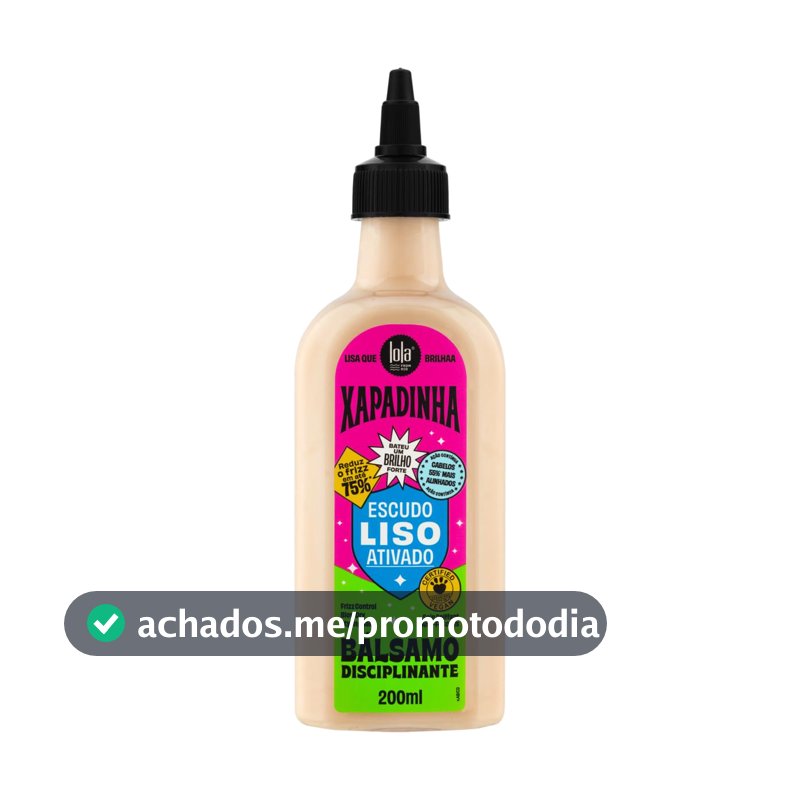 Xapadinha Leave In Bálsamo Disciplinante 200ml, Lola Cosmetics