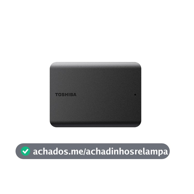 HD Externo Toshiba 4TB Canvio Basics Preto HDTB540XK3CA