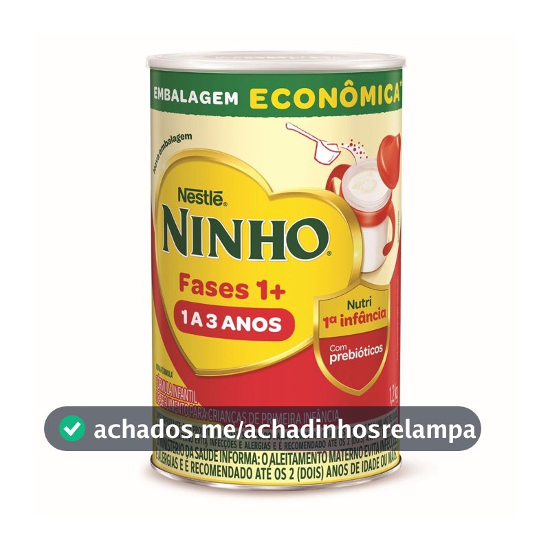 Ninho Fases 1 - Fórmula Infantil, 1.2 kg (Pacote de 1)