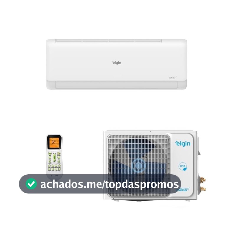 Ar-Condicionado Split HW Elgin Eco Inverter II Wi-Fi 24.000 BTUs R-32 Só Frio 220V