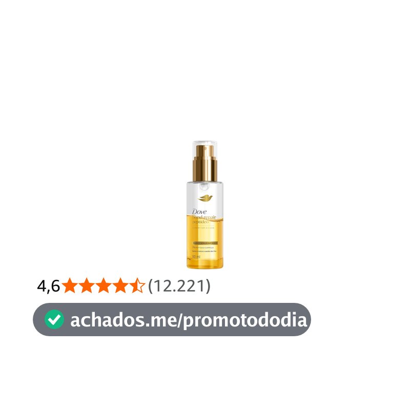 Dove Óleo + Sérum Bifásico Bond Intense Repair 110 ml