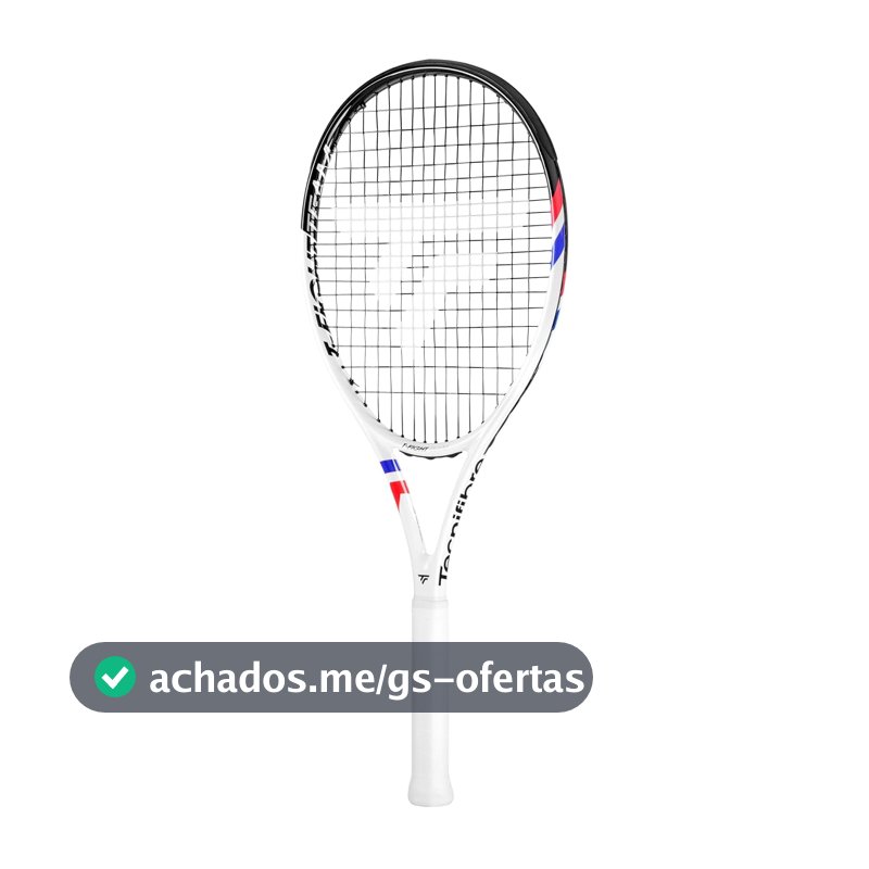 Raquete de Tênis T-Fight Team L Branco Grip 1 (G1) TecnifibreTecnifibre