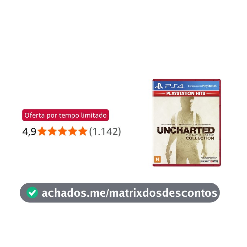 Uncharted The Drake Collection Hits - PlayStation 4