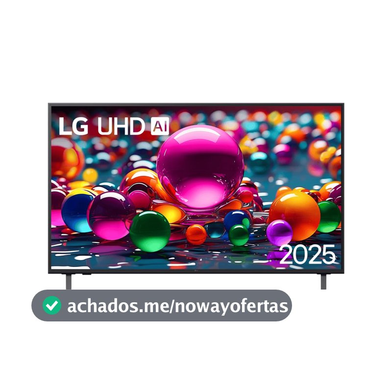 Smart TV LG AI 65" - 4K UHD α7 AI Processor 4K Gen8 webOS 25-65UA7500PSA