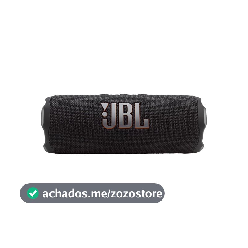 JBL Flip 7, Caixa de Som Bluetooth à Prova D'Água - Preta