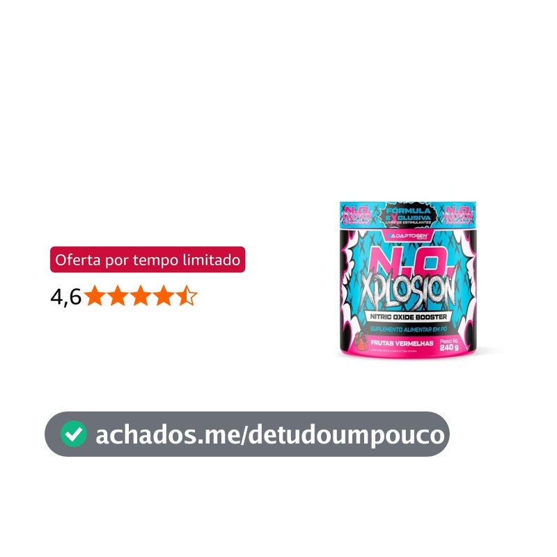 N.O Xplosion Frutas Vermelhas 240g - ADAPTOGEN SCIENCE
