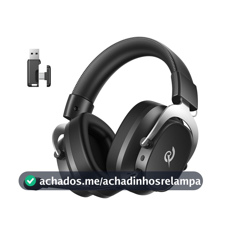 Fone de Ouvido Gamer QCY Heroad VT200 para PC