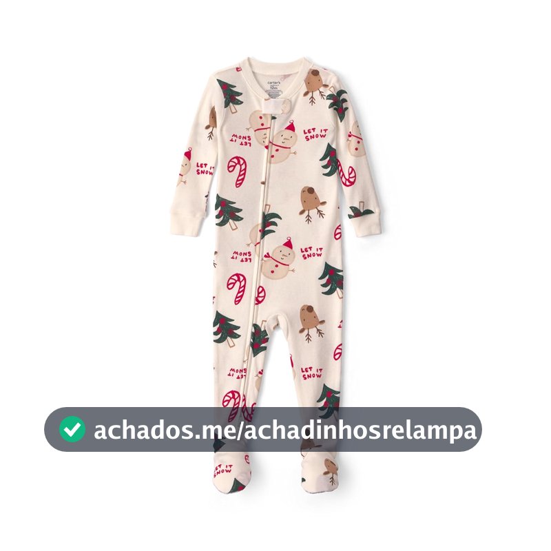 1 pijama natalino 1-piece Holiday Pj Carter'sMeninos