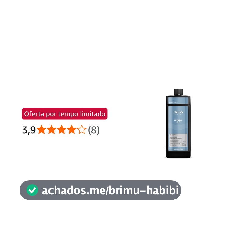 TRUSS Hydra Air Shampoo 1L